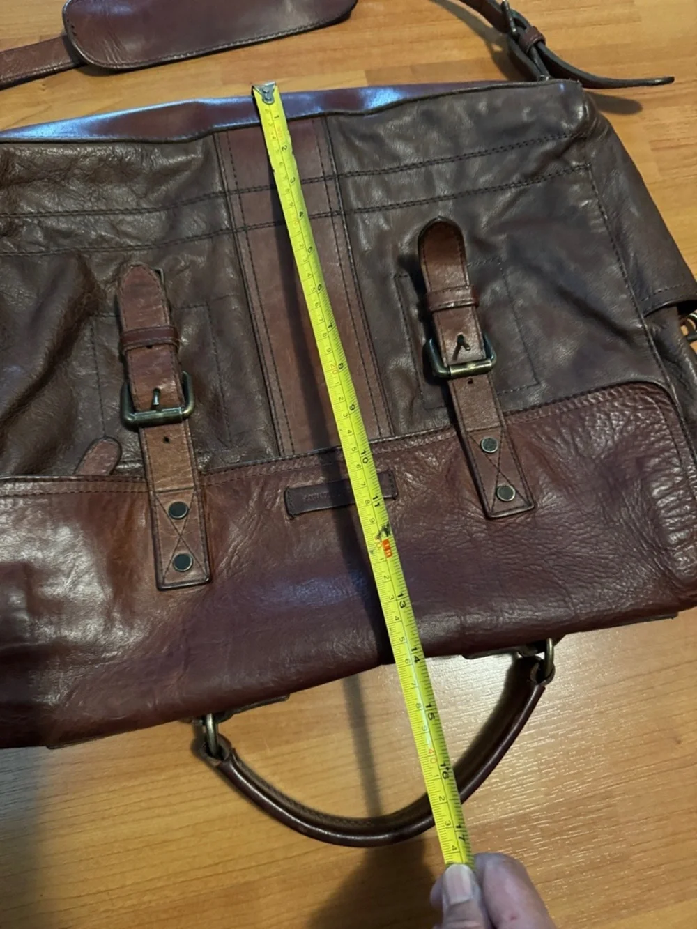 Frye Messenger Leather Bag